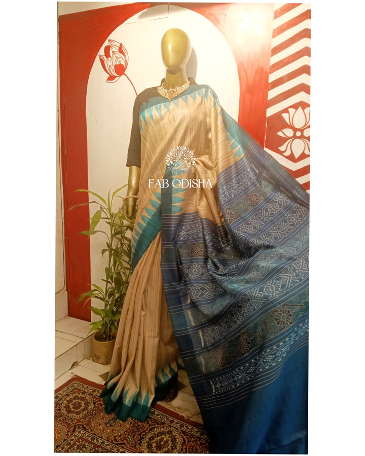 GICHA TUSSAR SILK SAREE